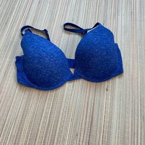 Blue - Pink Bra